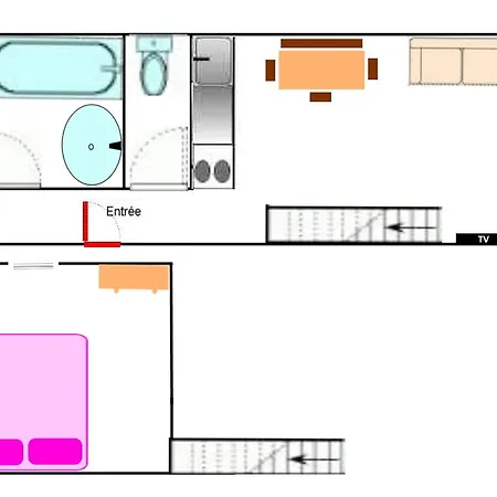4 Pers Avec Terrasse Et Vue Montagne A - Fr-1-508b-19 Apartment